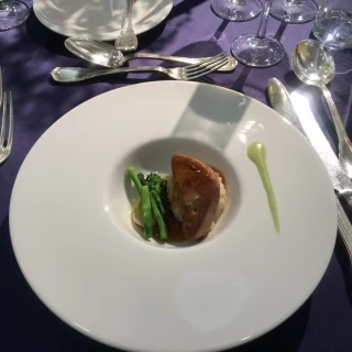 フォアグラのようなものが美味しかったです。