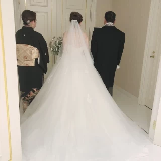 チャペルムービーは外でも見えるようになっていました。