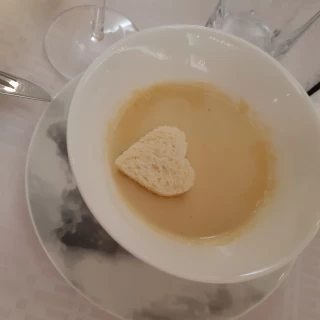 ハートのクルトンが可愛いです