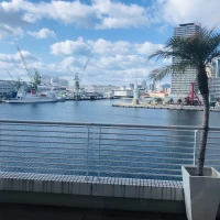 披露宴会場からの景色です
