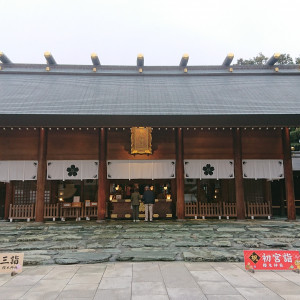 境内の正面の外観です。(曇りの日)|557156さんの櫻木神社の写真(975733)