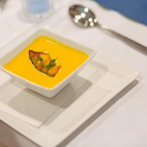 かぼちゃのスープ|557338さんのLa Brasserie(ラ・ブラスリー）の写真(1002979)