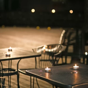 キャンドルライト|557338さんのLa Brasserie(ラ・ブラスリー）（営業終了）の写真(1002993)