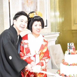 昔ながらのかつらを着けての披露宴はとても良い思い出です。