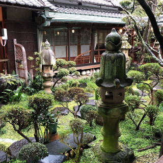 撮影もできる日本庭園
