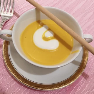 えびす南瓜のクリームスープ