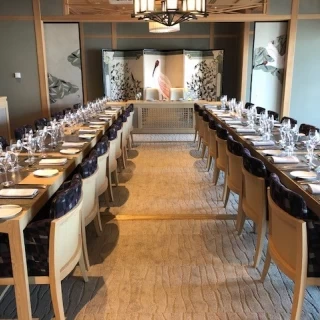 VIPという披露宴会場。美しい。