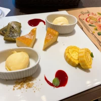 見学の時の試食(デザート) こだわって作ってくれている！