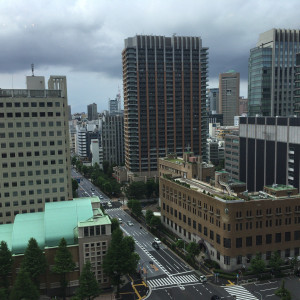 披露宴会場からの景色|557667さんの如水会館の写真(1057195)