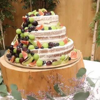 鮮やかなケーキです。