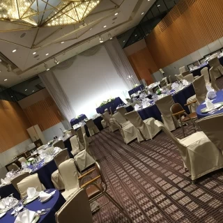 披露宴会場です