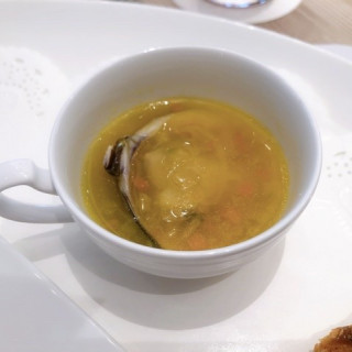 アサリとハマグリのスープ