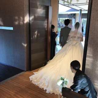 出るとすぐにガーデン
