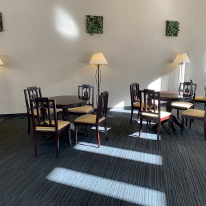 自由に飾り付けができる待合室です。|558235さんのテラスグランツ(TERRACE GLANZ)の写真(983248)