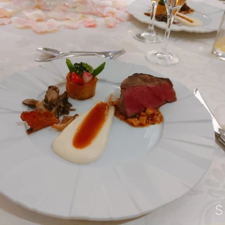 見た目もかわいい料理でした