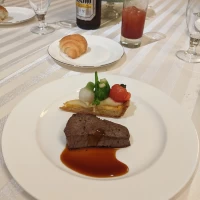 付け合わせの野菜もとても美味しかった