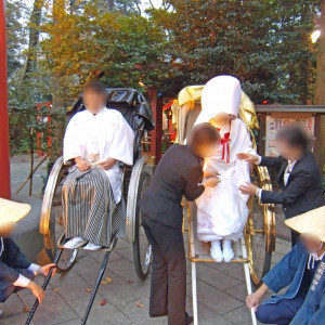 人力車|558267さんの冠稲荷神社 宮の森迎賓館 ティアラグリーンパレスの写真(992769)
