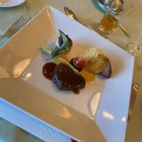メインの牛フィレ肉
