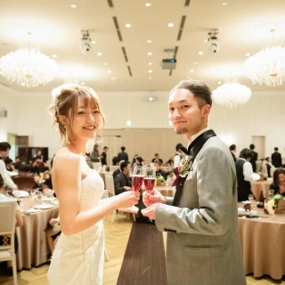 解放感のある披露宴会場