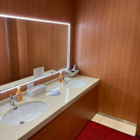トイレの鏡が大きくありがたい！