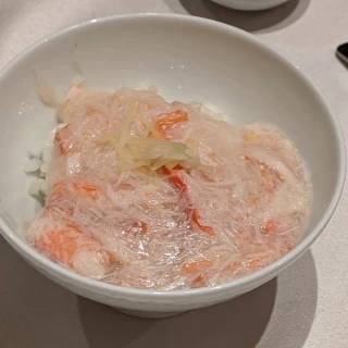 蟹雑炊です。