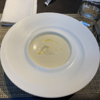 カリフラワーのスープ、とても美味しかったです