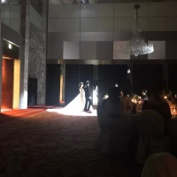 会場が広くて豪華です。
