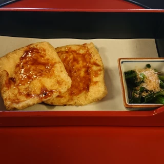 試食会の揚げ豆腐