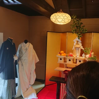 出張神前式用の飾り付け