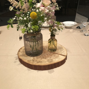 テーブル装花|558878さんのMARRYGOLD KURUME(マリーゴールド久留米)の写真(1486769)