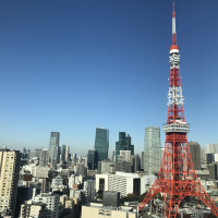 ホテルからの東京タワー