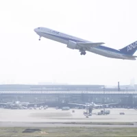 当日の飛行機
