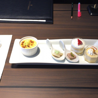 今回の試食。実際の披露宴はプリフィックスなので自由度がある。