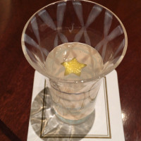 ブライダルサロンで最初に出されたレモン水。星型が可愛いかった