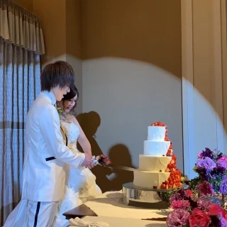 ケーキ入刀