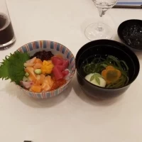 海鮮寿司とお吸い物
