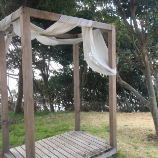 ここに向かって歩くのも素敵