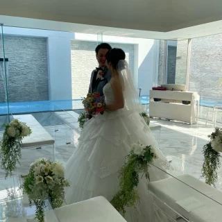 挙式前の挙式会場