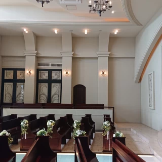 会場見学