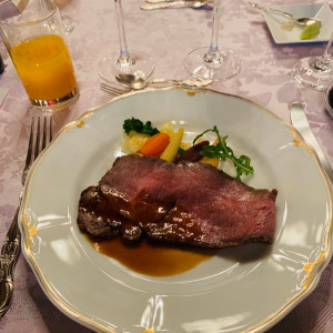 とてもおいしいお肉|559486さんのRestaurant ラファエル（富ヶ谷）（ウエディング取扱終了）の写真(995962)