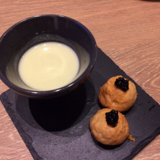 見学時に試食した料理です。