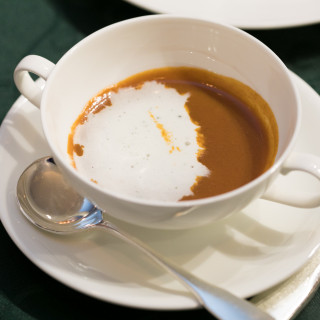 前菜のスープ
（アレルギー対応）