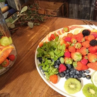 ケーキ入力の代わりに果実酒作りをしました