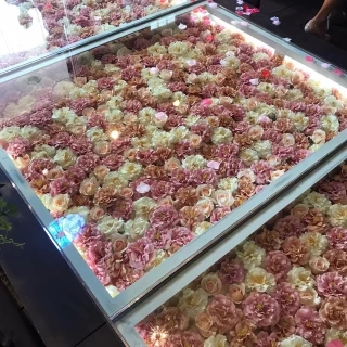 バージンロードが可愛い！！