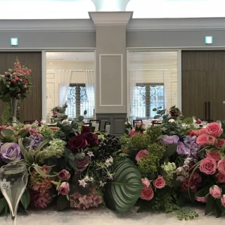 披露宴会場 高砂