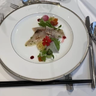 お魚料理もおいしかったです。