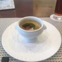 ブライダルフェア試食。
うなぎ茶碗蒸し。美味しい。