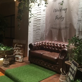 2つある会場のもう片方の高砂。普通の高砂にも変更可能