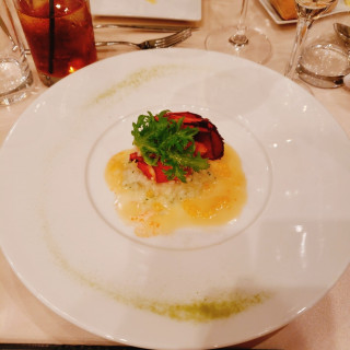 魚料理（オマール海老）