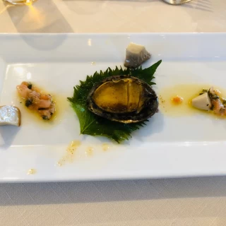 アワビのソテー